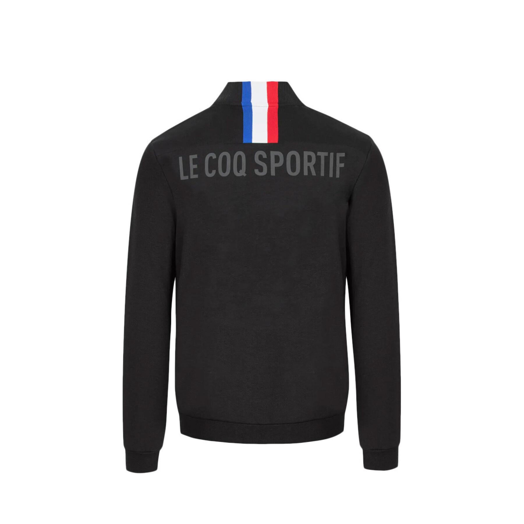 Bluza zapinana na zamek błyskawiczny Le Coq Sportif Tricolore