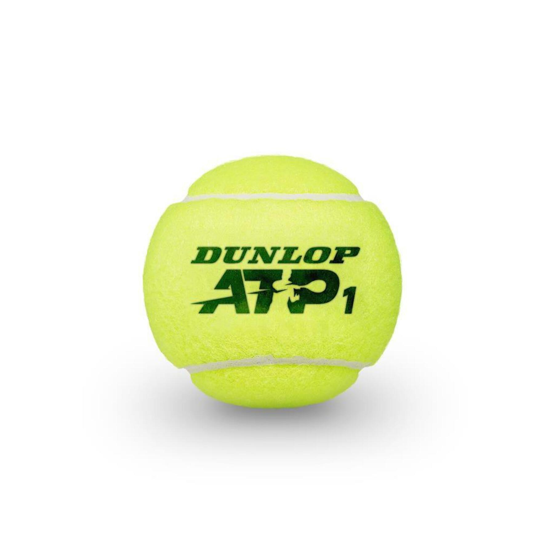 Zestaw 3 piłek tenisowych Dunlop atp
