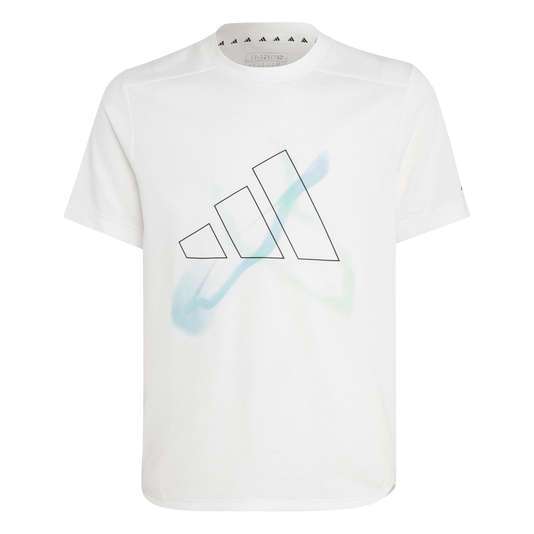 Koszulka dla dzieci adidas Aeroready HIIT Graphic