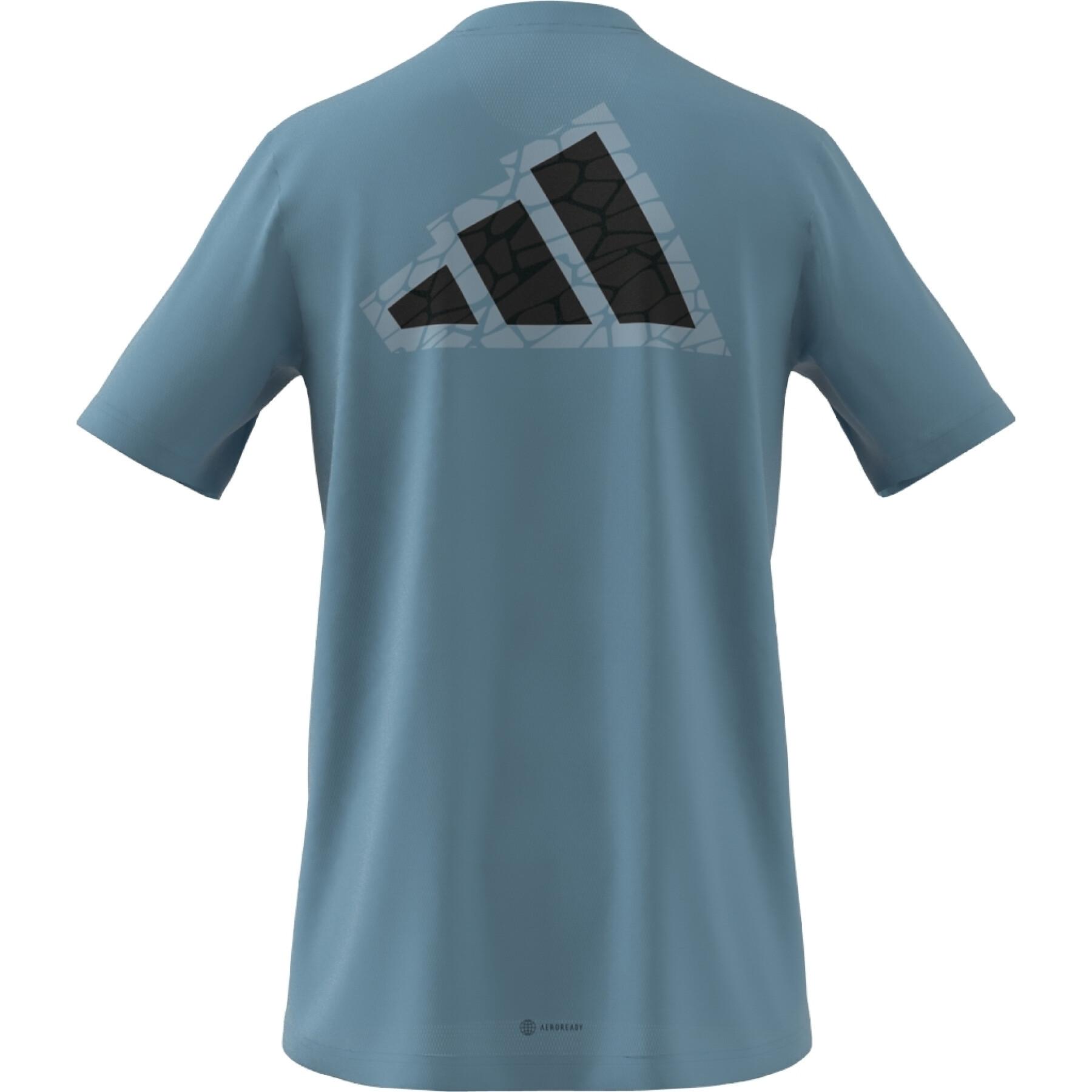 Koszulka z logo adidas workout