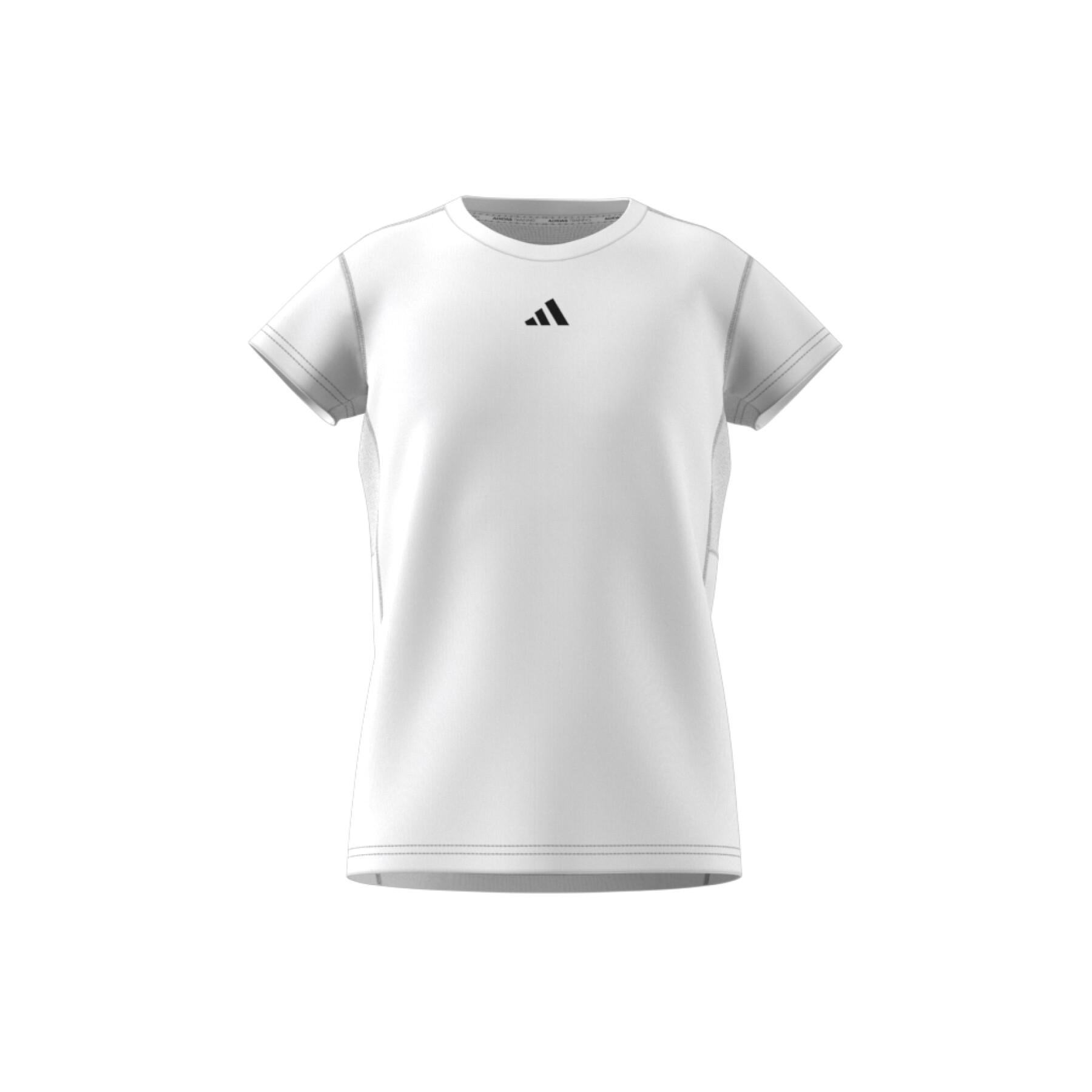 Koszulka dziewczęca adidas Aeroready 3-Stripes