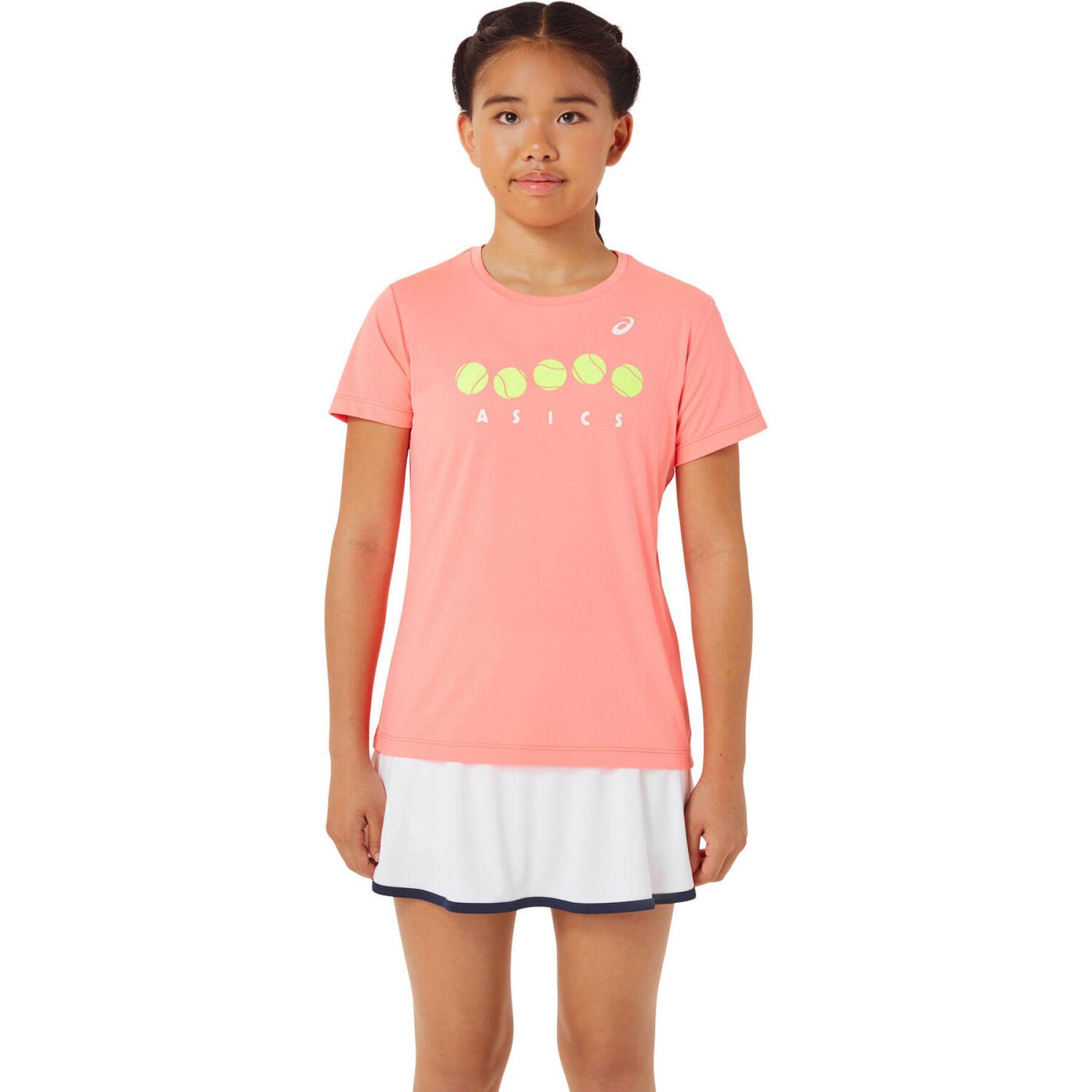 Dziewczęca koszulka tenisowa Asics Graphic