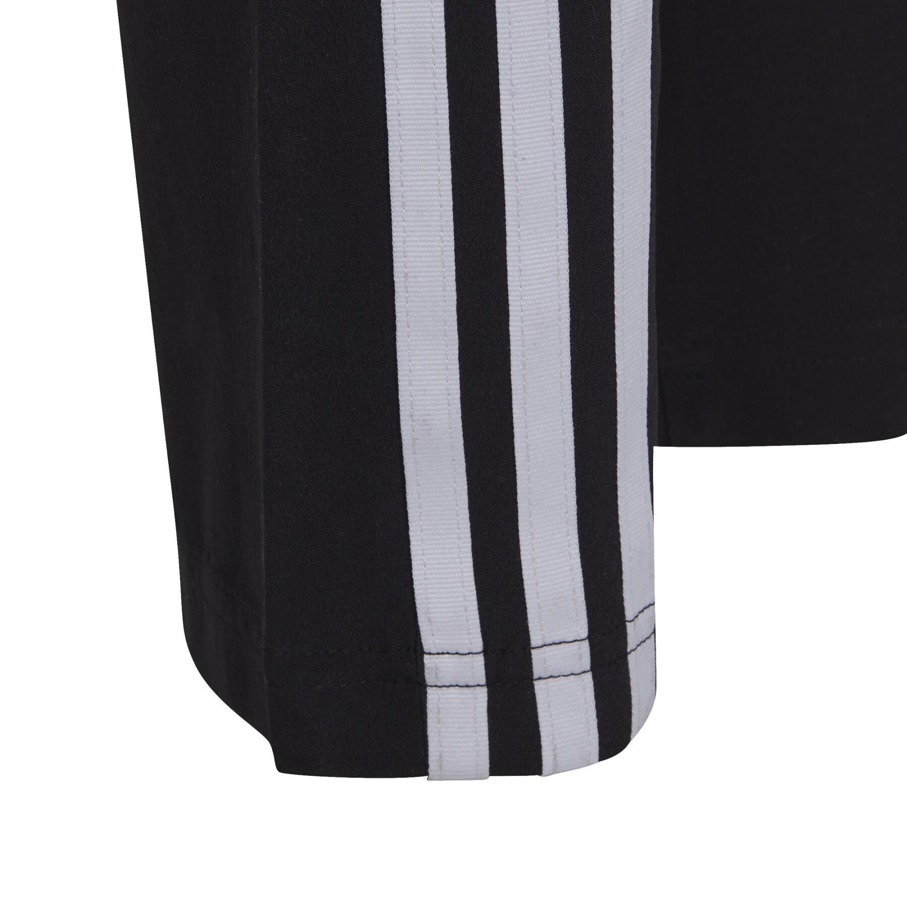 Spodnie dziecięce adidas AEROREADY Primegreen 3-Stripes Tapered Woven
