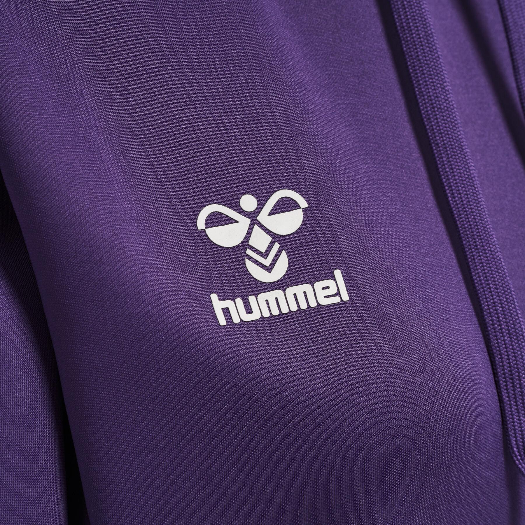 Damska poliestrowa bluza z kapturem Hummel Core XK