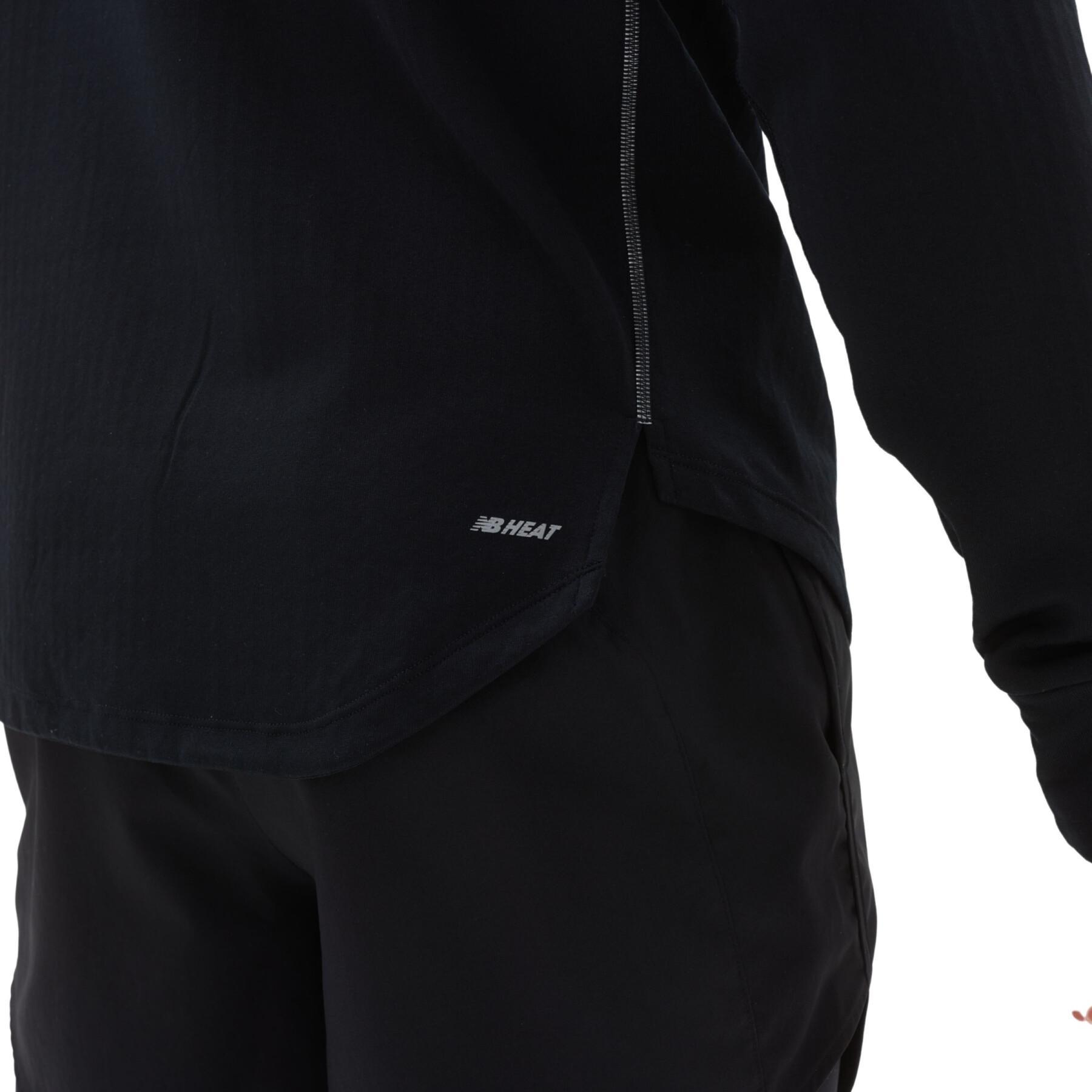 1/2 zip long sleeve jersey New Balance Heat Grid