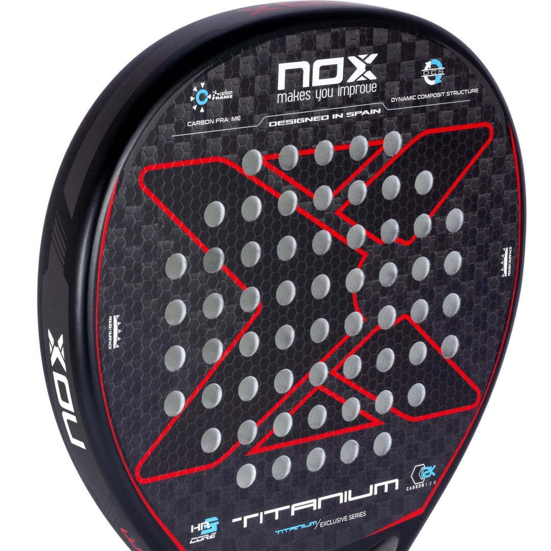 Racket z padel Nox Luxury Titanium Ex