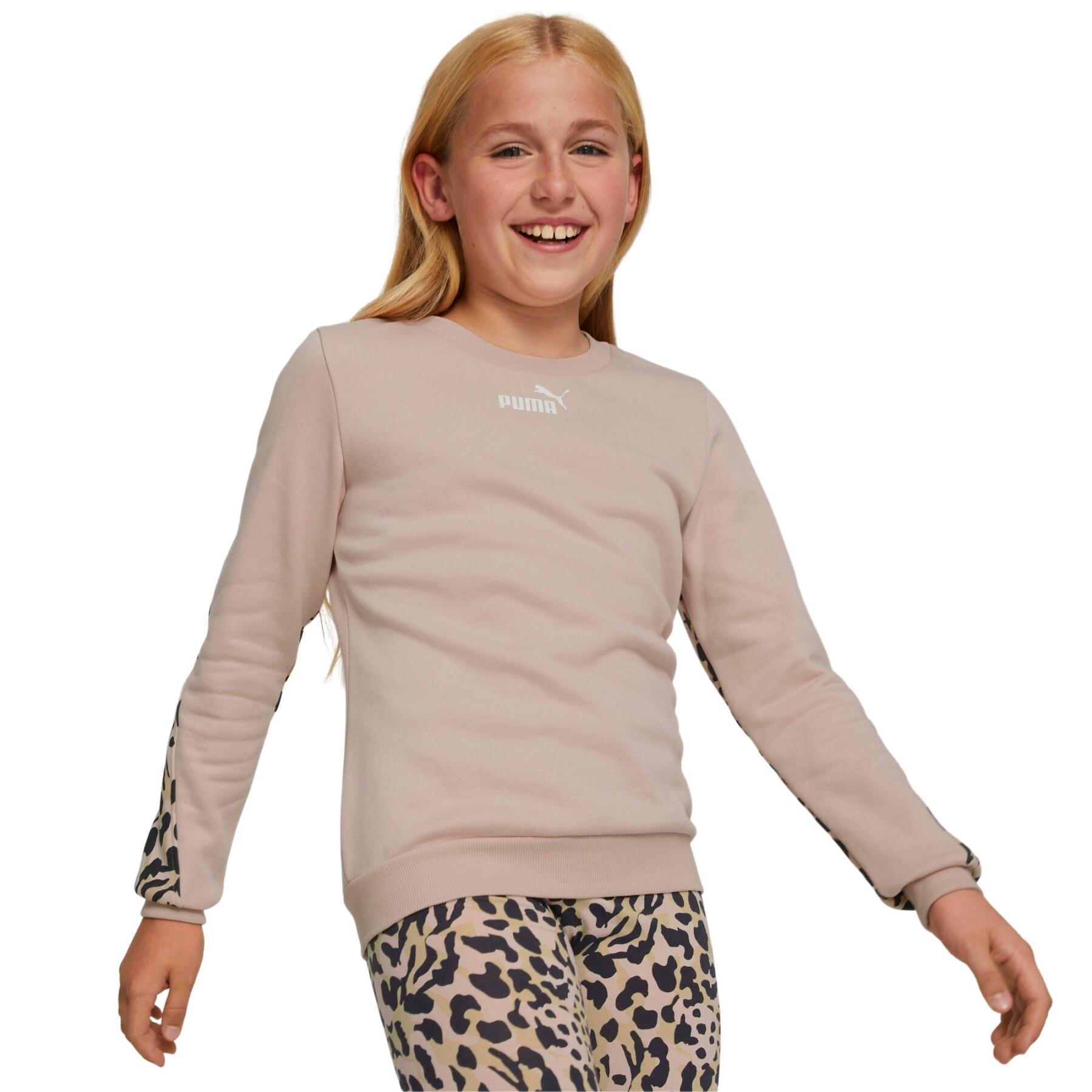 Dziewczęca bluza z okrągłym dekoltem Puma Alpha FL G