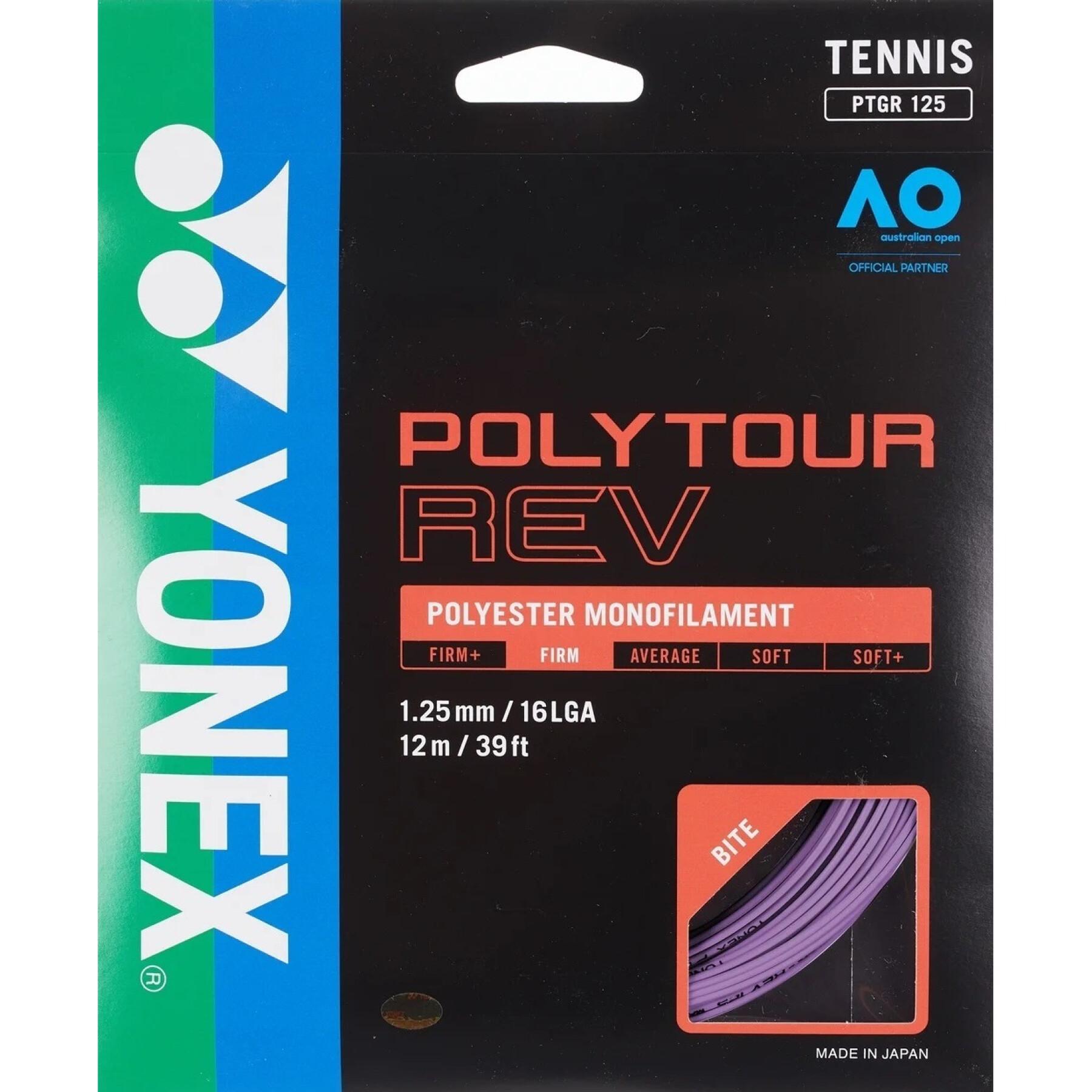 Struny tenisowe Yonex Polytour Rev 125