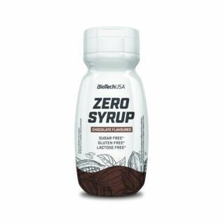 Opakowanie 6 tubek z przekąskami Biotech USA zero syrup - Chocolate 320ml