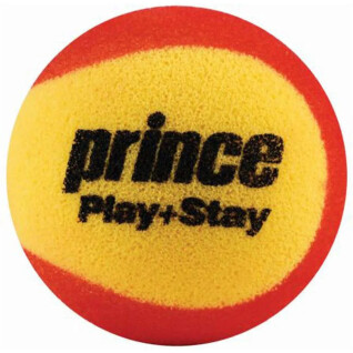 Torba z 12 piłkami tenisowymi Prince Play & stay – stage 3 (foam)