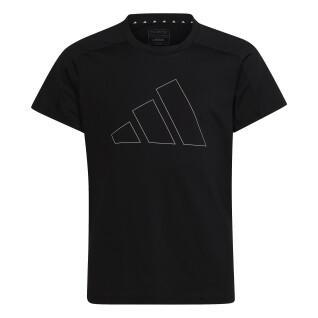 Koszulka dziewczęca adidas Essentials Essentials Aeroready Logo