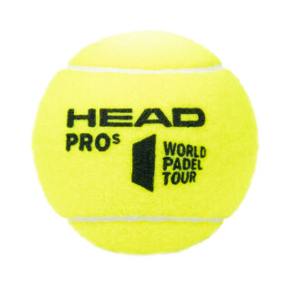 Piłka tenisowa Head Padel Pro (x3)