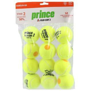 Torba z 12 piłkami tenisowymi Prince Play & Stay - stage 2