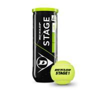 Zestaw 3 piłek tenisowych Dunlop stage 1