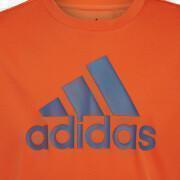 Koszulka z dużym logo dziecka adidas Aeroready