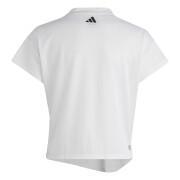 Koszulka dziewczęca adidas 3-Stripes HIIT Quickburn