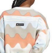 Sweatshirt kobieta adidas Marimekko Future Icons 3-Stripes