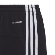 Spodnie dziecięce adidas AEROREADY Primegreen 3-Stripes Tapered Woven